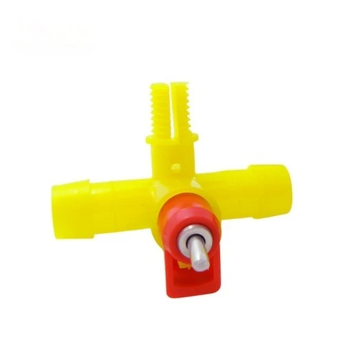 3-Way Tee Chicken Nipple Drinker