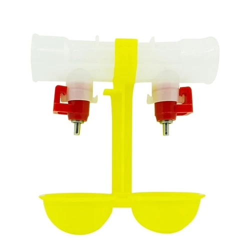 Double-Cup Chicken Nipple Drinker