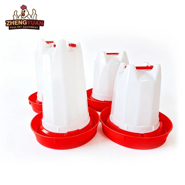 Heavy-Duty Plastic Chicken Waterer