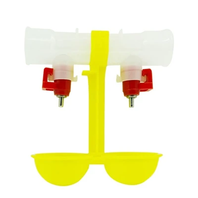 Double-Cup Chicken Nipple Drinker